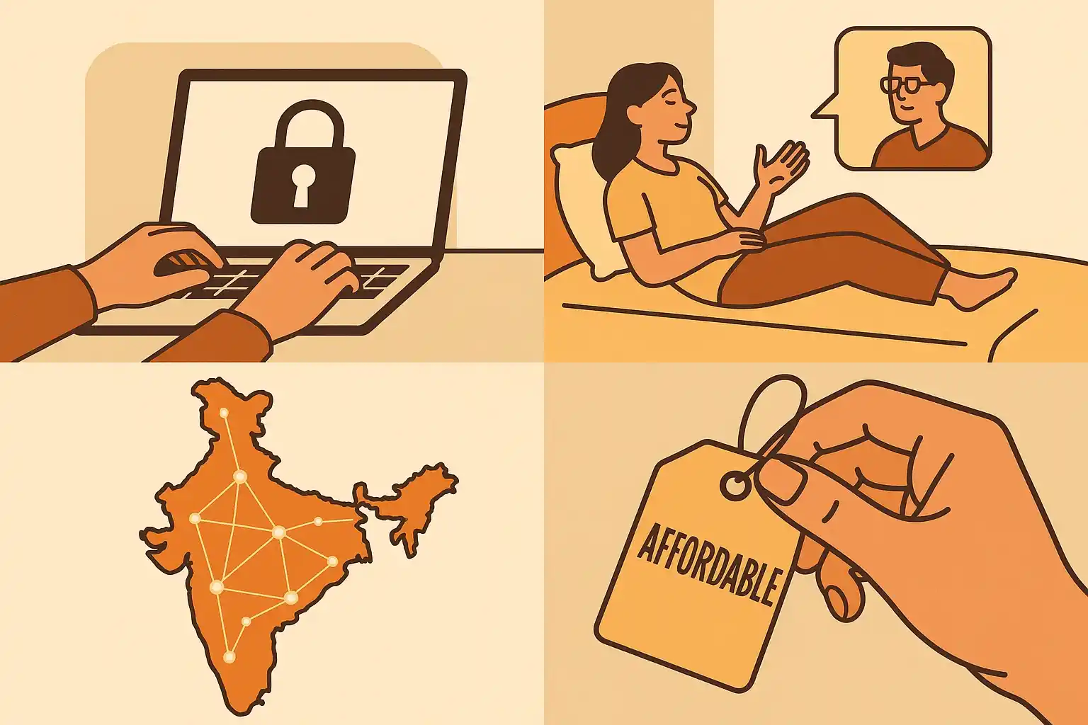 Top Key Benefits of Choosing Online Therapy in India