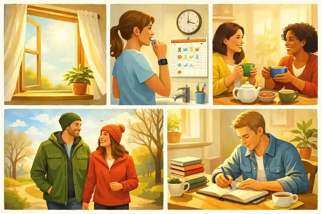 Evidence-Based Strategies – Light, Routine, Connection, and Movement